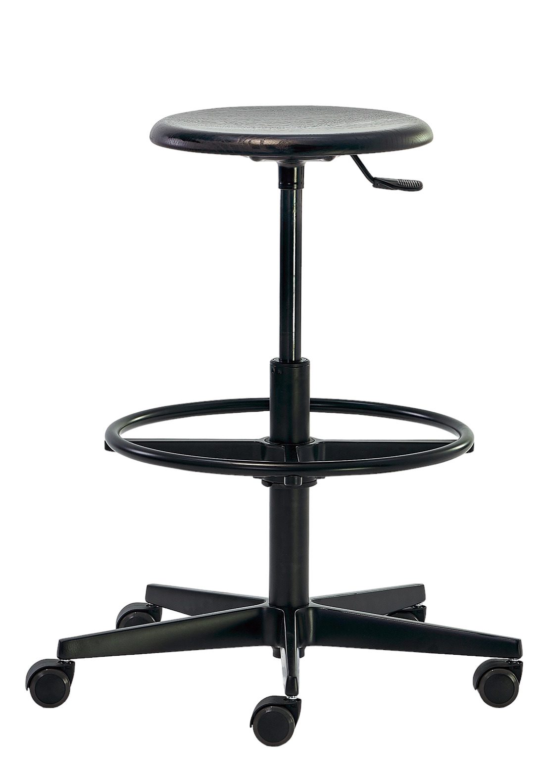 Mr. Round High Chair Adjustable Tabouret pivotant Richard Lampert