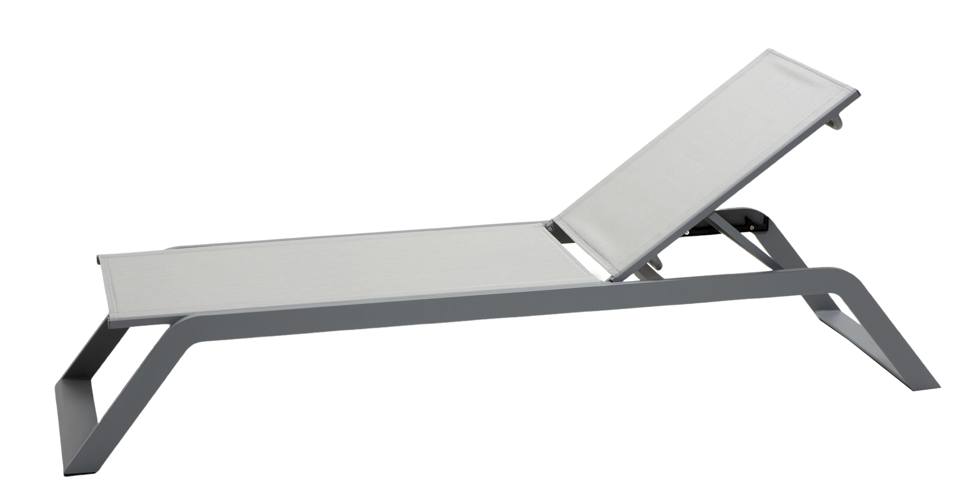 Siesta Outdoor Chaise longue Cane-Line gris clair