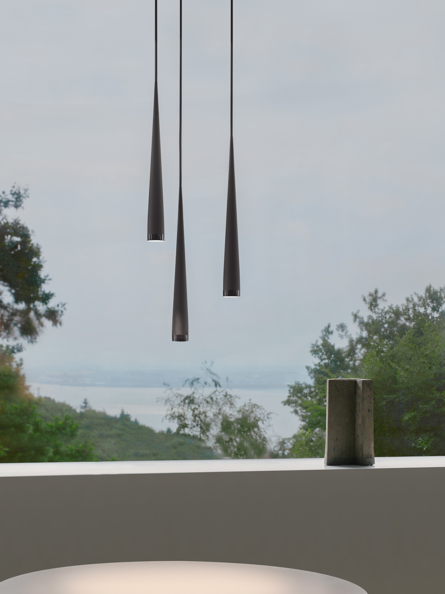 Niceone Lampe de suspendue Grau