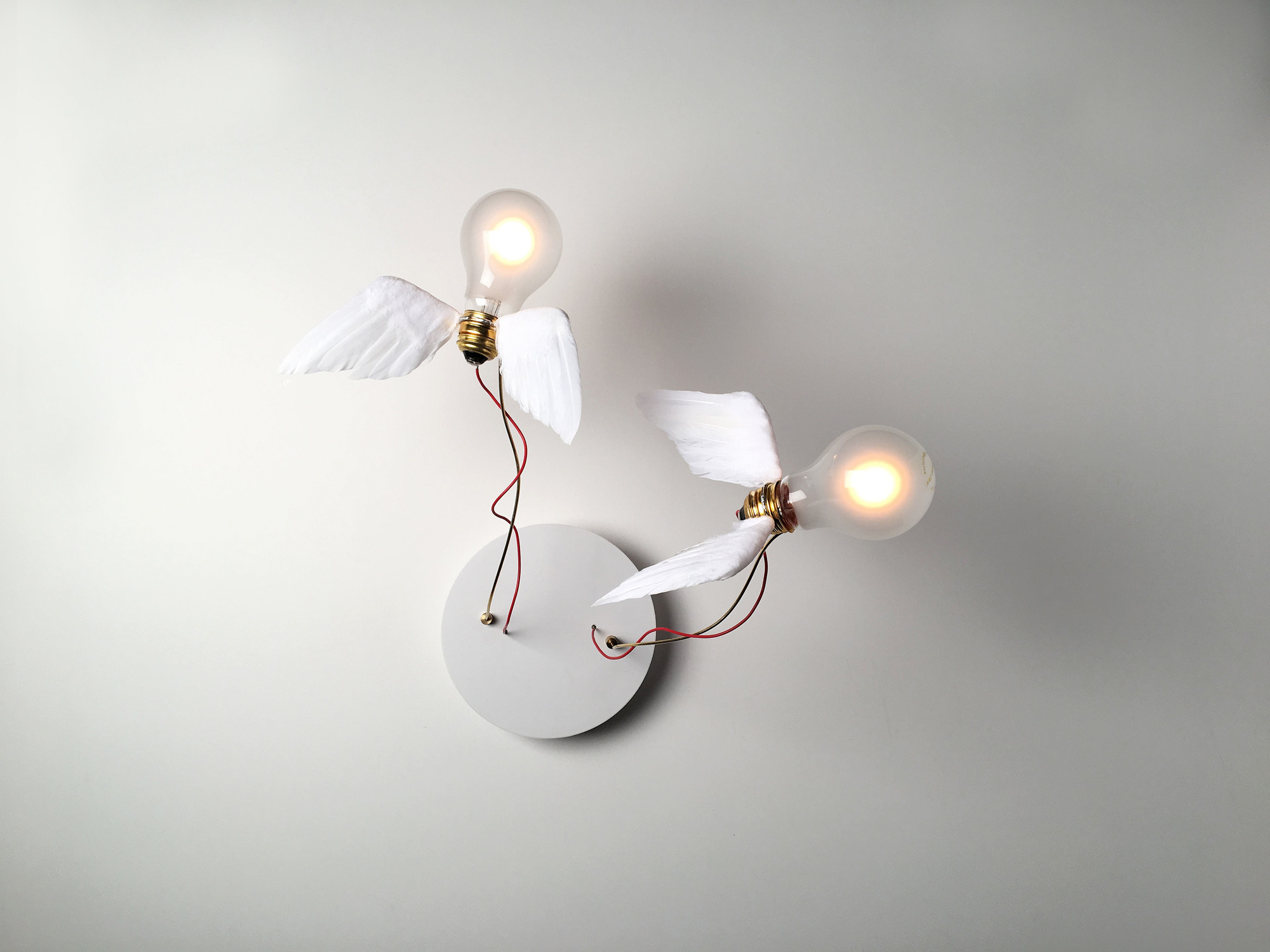Lucellino Doppio Appliques LED Ingo Maurer