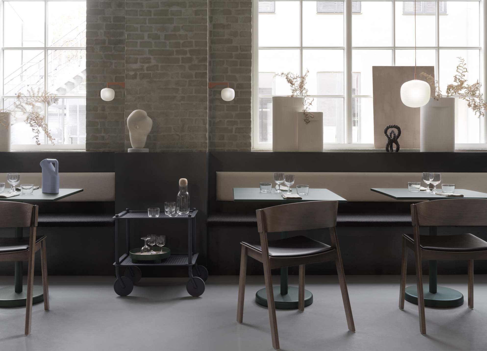  Flow Trolley  Chariot de service Muuto