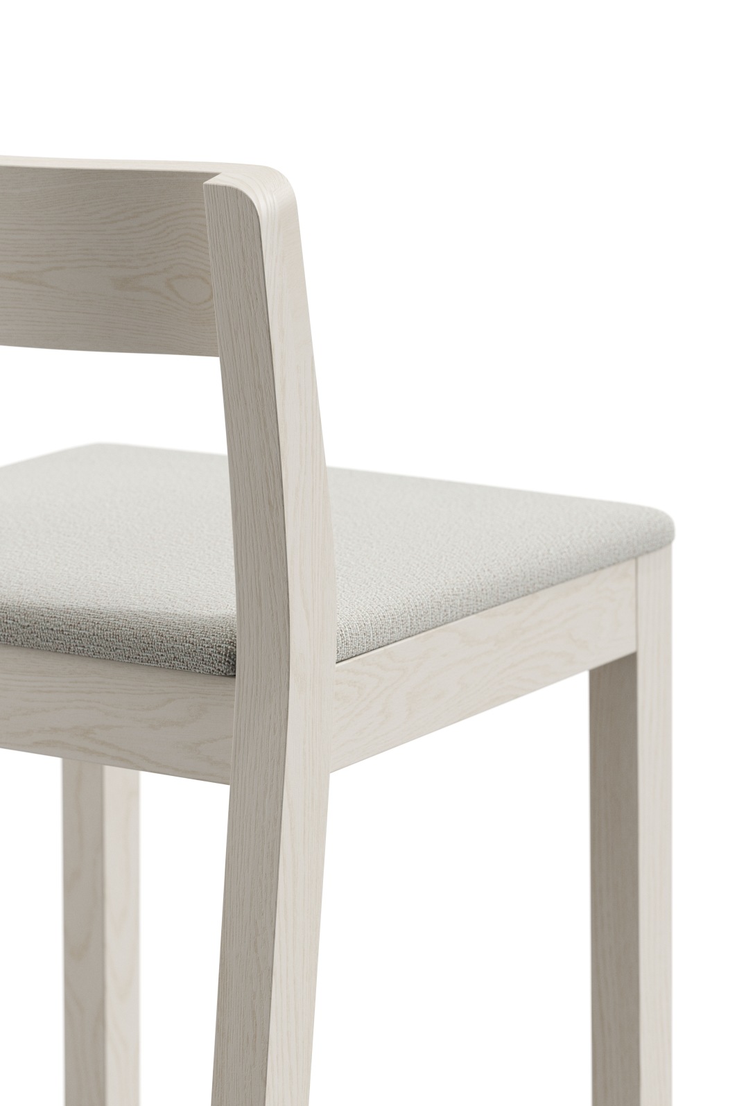 Sit tabouret de bar en bois avec coussin d'assise Zeitraum