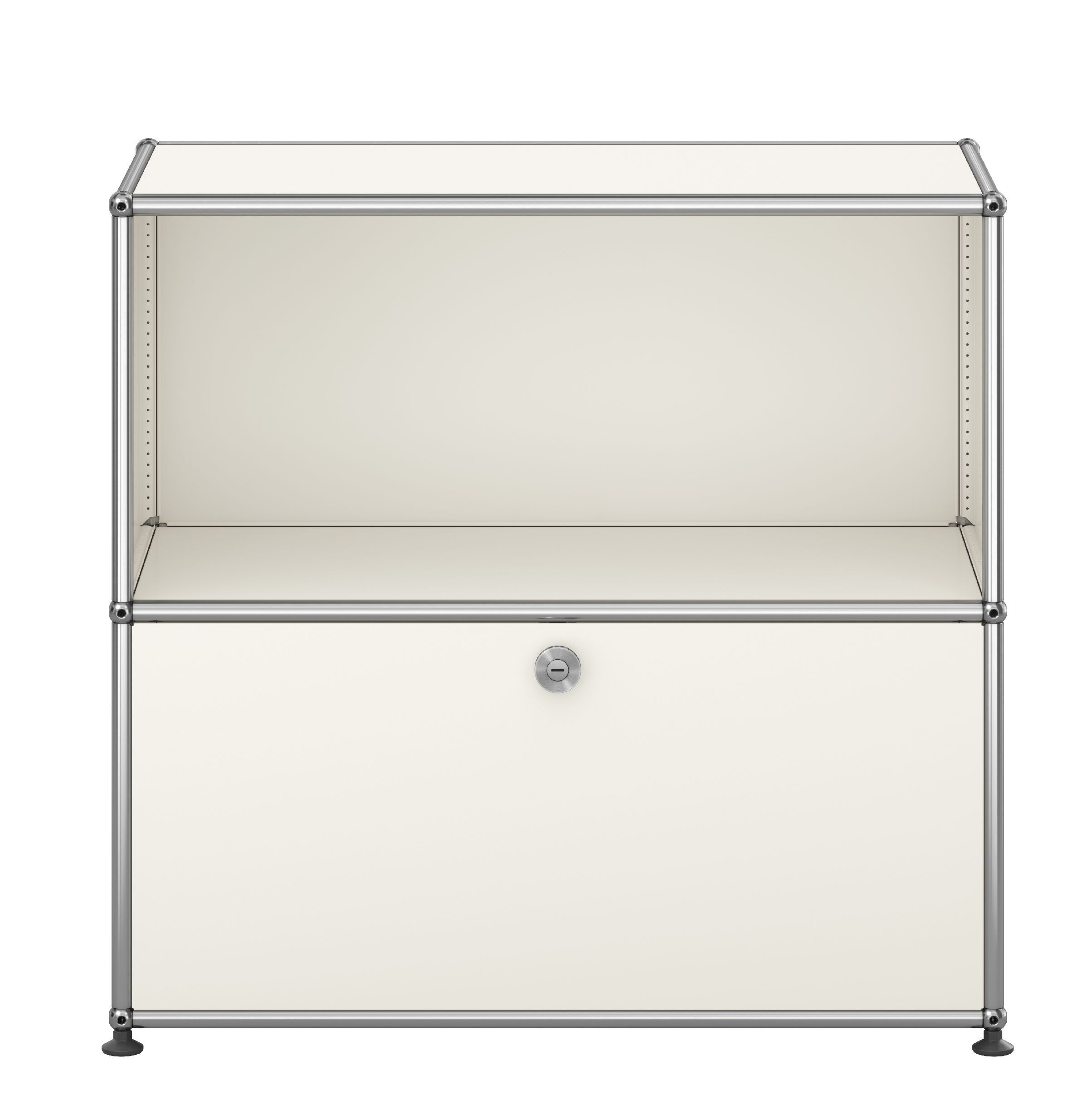 USM Haller Buffet M62 1 rabat / 1 ouverture - Blanc pur