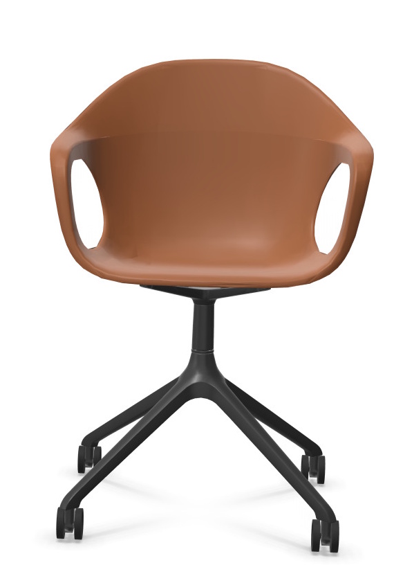 Fauteuil Elephantino avec roulettes Kristalia