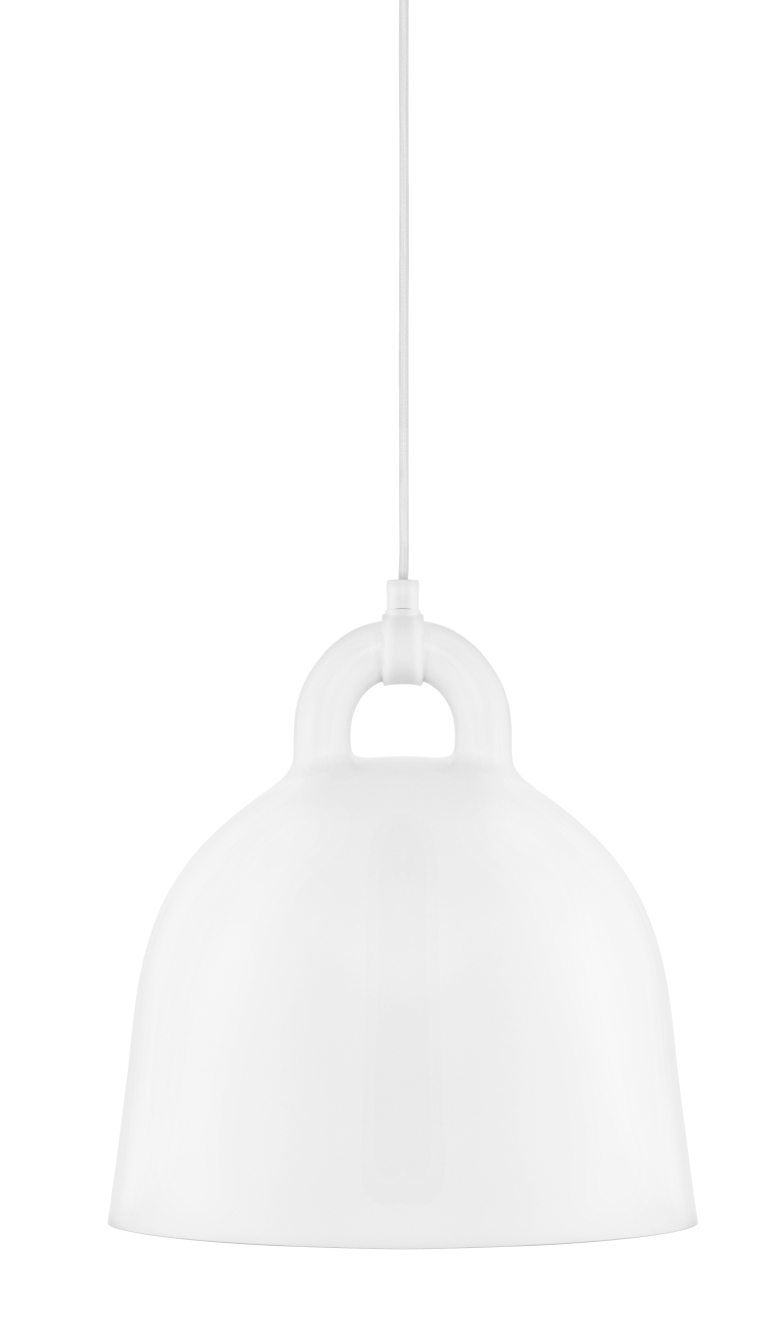 Bell Lamp Lampe de suspendue Normann Copenhagen Blanc Ø 35 cm