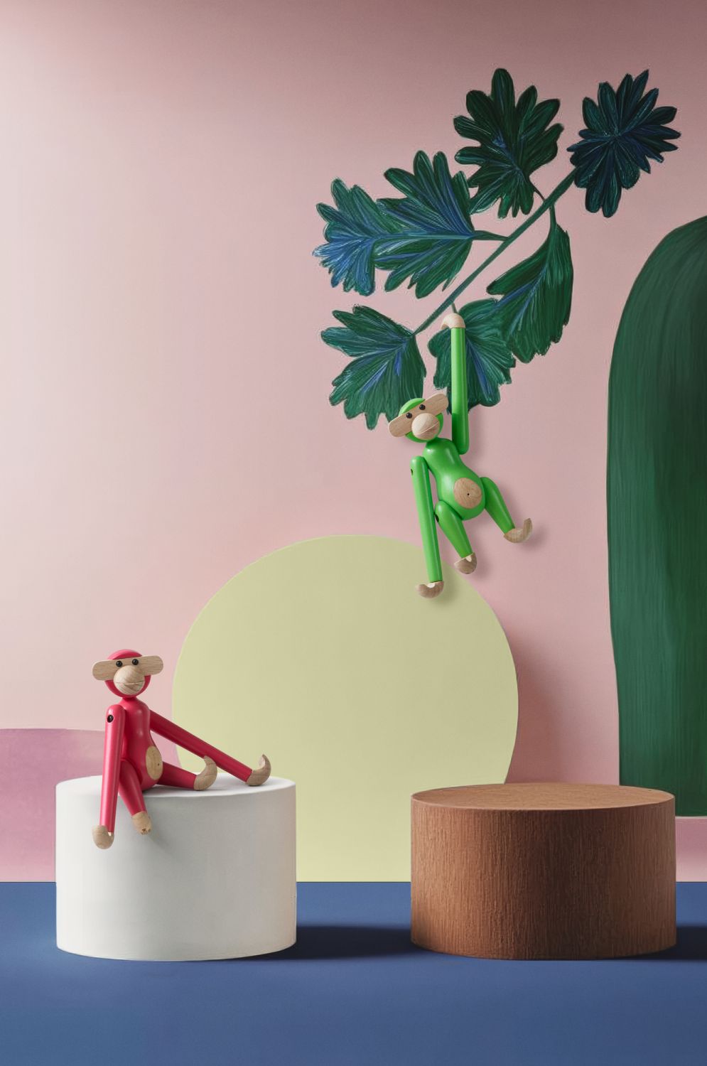Singe mini coloré Kay Bojesen