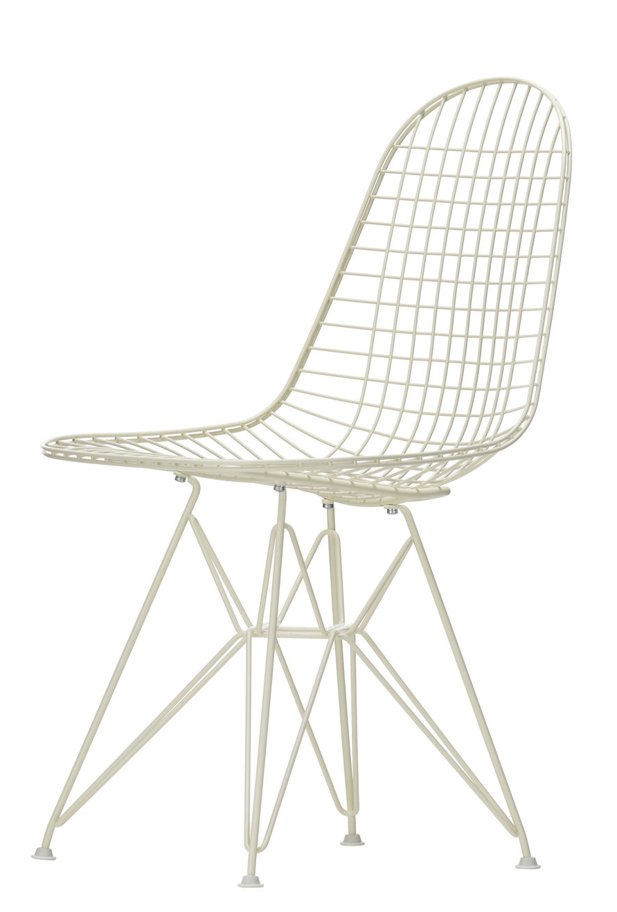 DKR Wire Chair Chaise assise rembourree Vitra