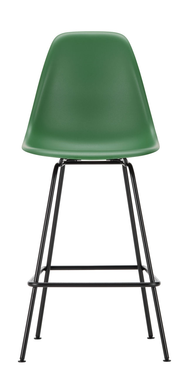 Eames Plastic Bar Stool Tabouret de bar moyen Vitra