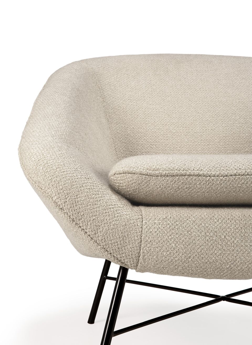 Barrow  Fauteuil Ethnicraft off white