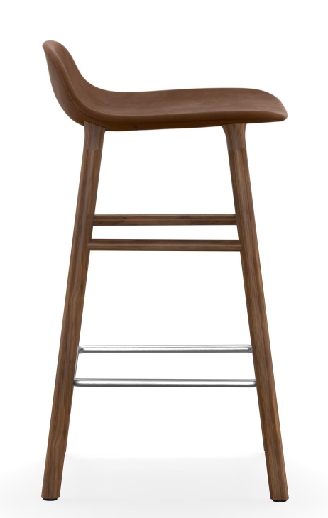 Form Barstool tabouret de bar H 65 cm Chêne Rembourré Normann Copenhagen