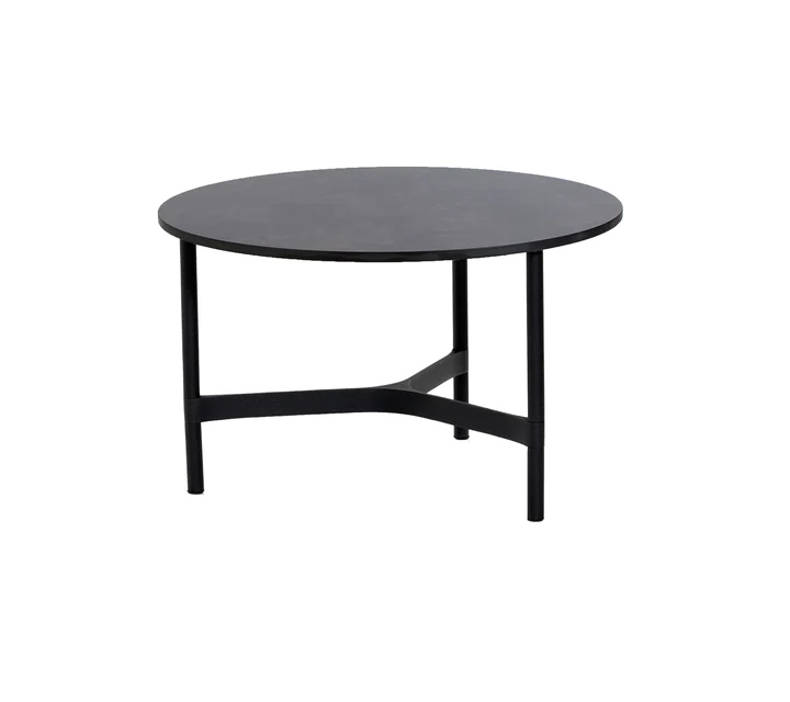 Twist Table d'appoint Aluminium Moyen Gris Lave Cane-Line
