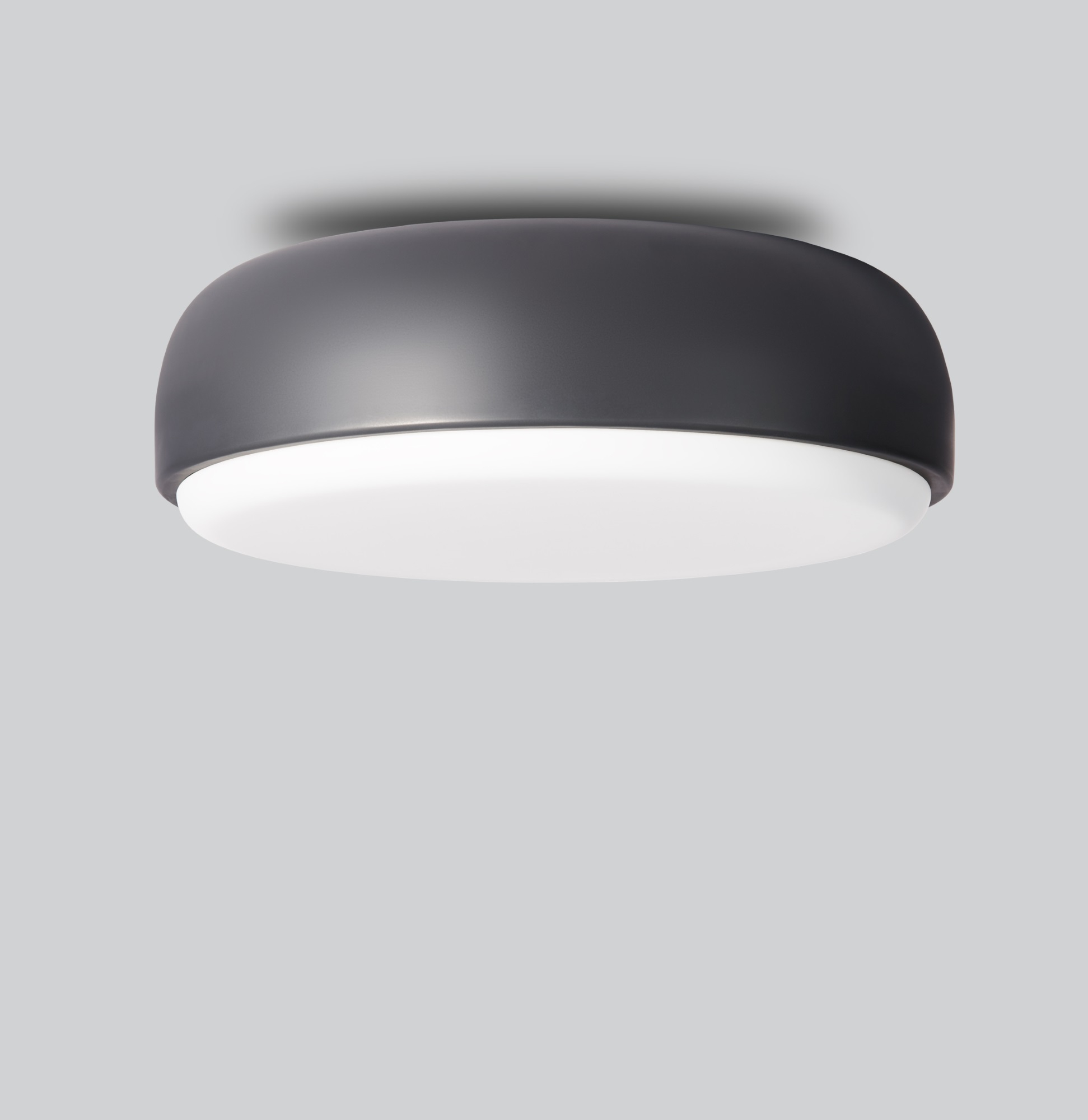 Over Me Applique et plafonnier Ø40 cm gris foncé Northern