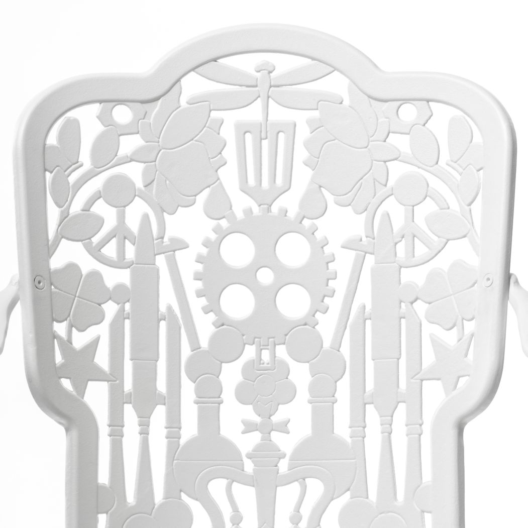 Industry Armchair Chaise avec accoudoirs Seletti