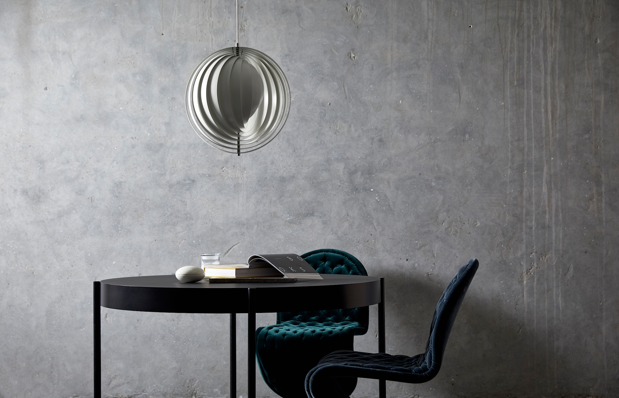 Moon Lampe à suspension Verpan