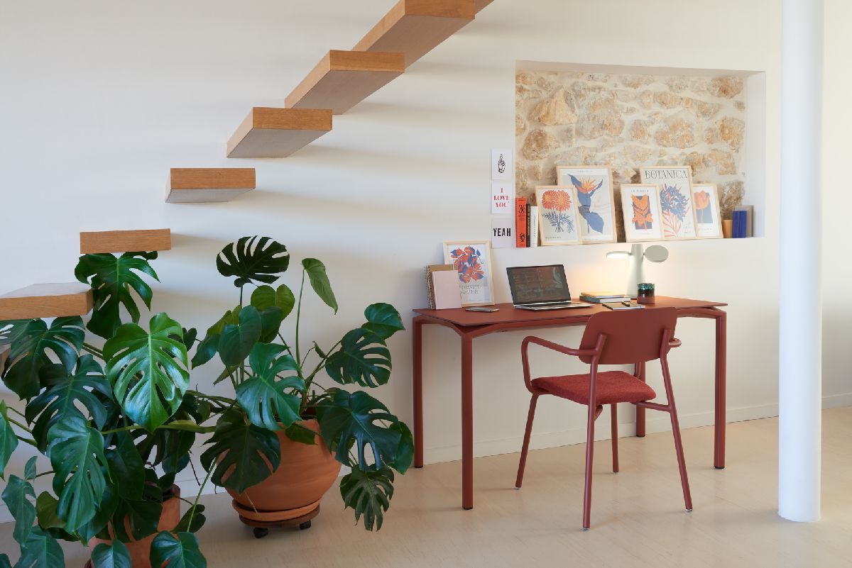 Calvi Table Table de salle à manger d'intérieur 126x63 cm Fermob