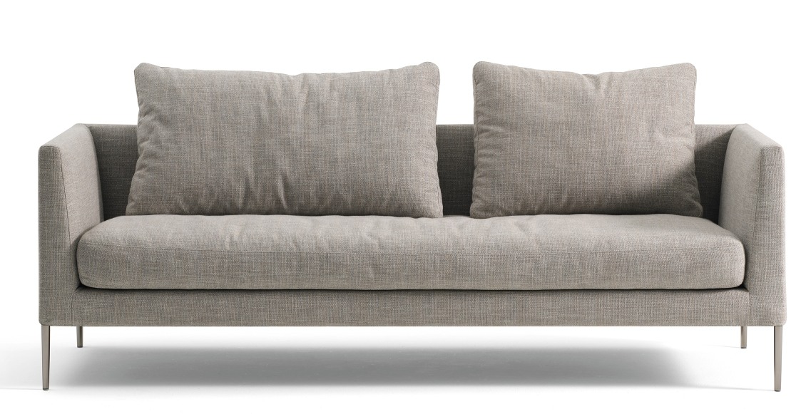 Pilotis Canapé sans coussin de dossier Cor