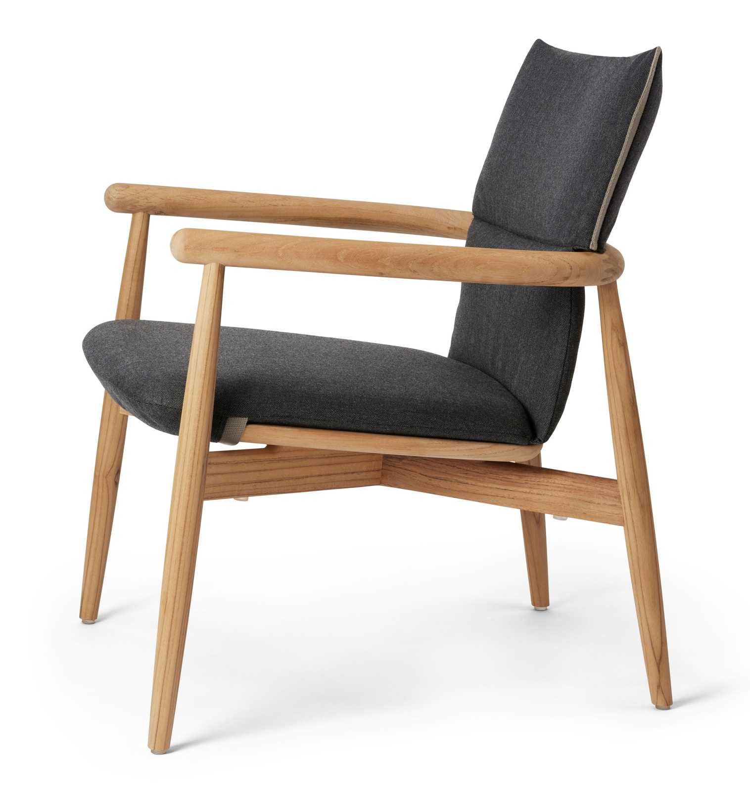 Embrace Outdoor Lounge Chair Chaise avec coussin Carl Hansen & Søn
