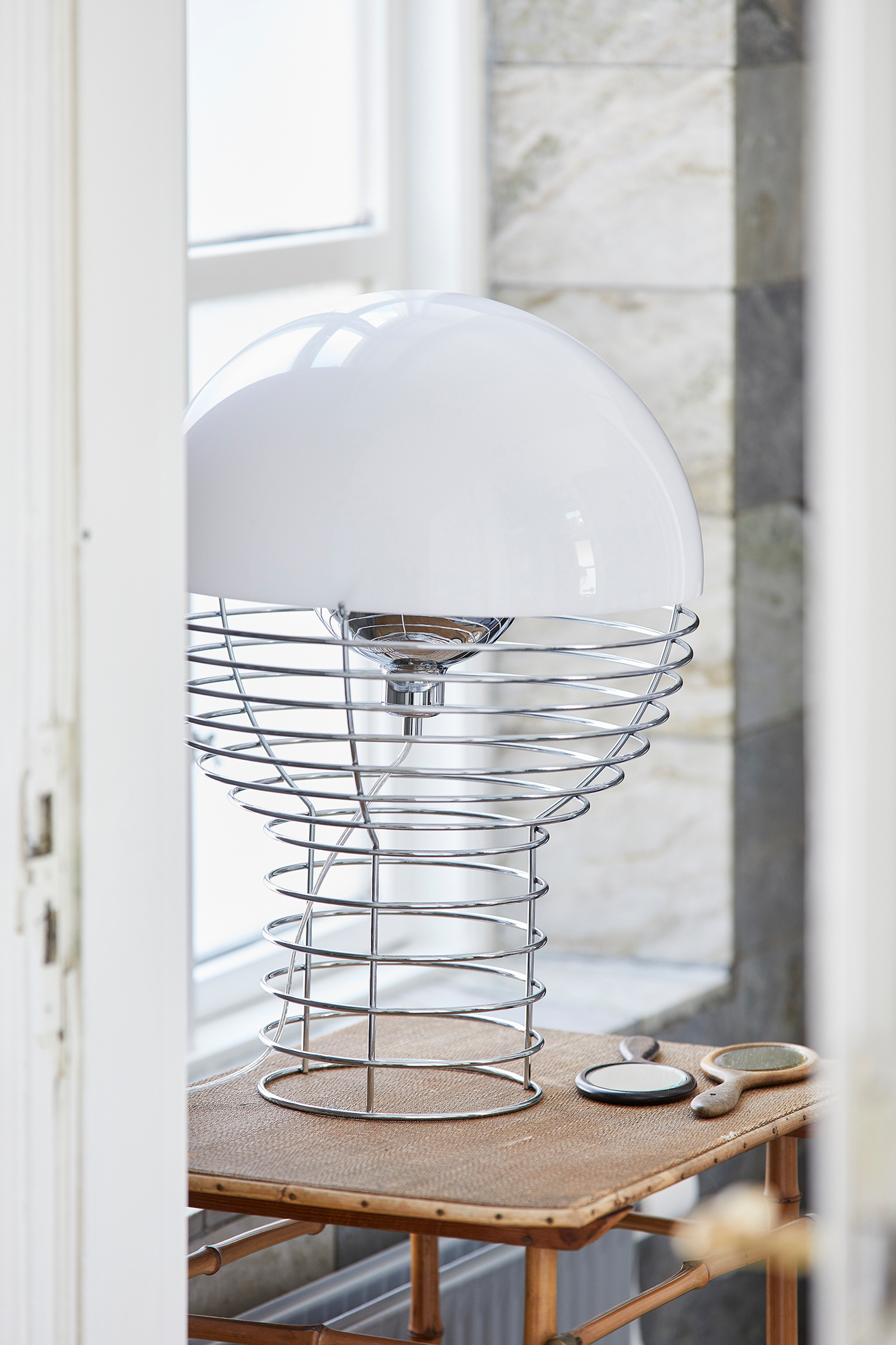 Wire Large lampe de table Verpan