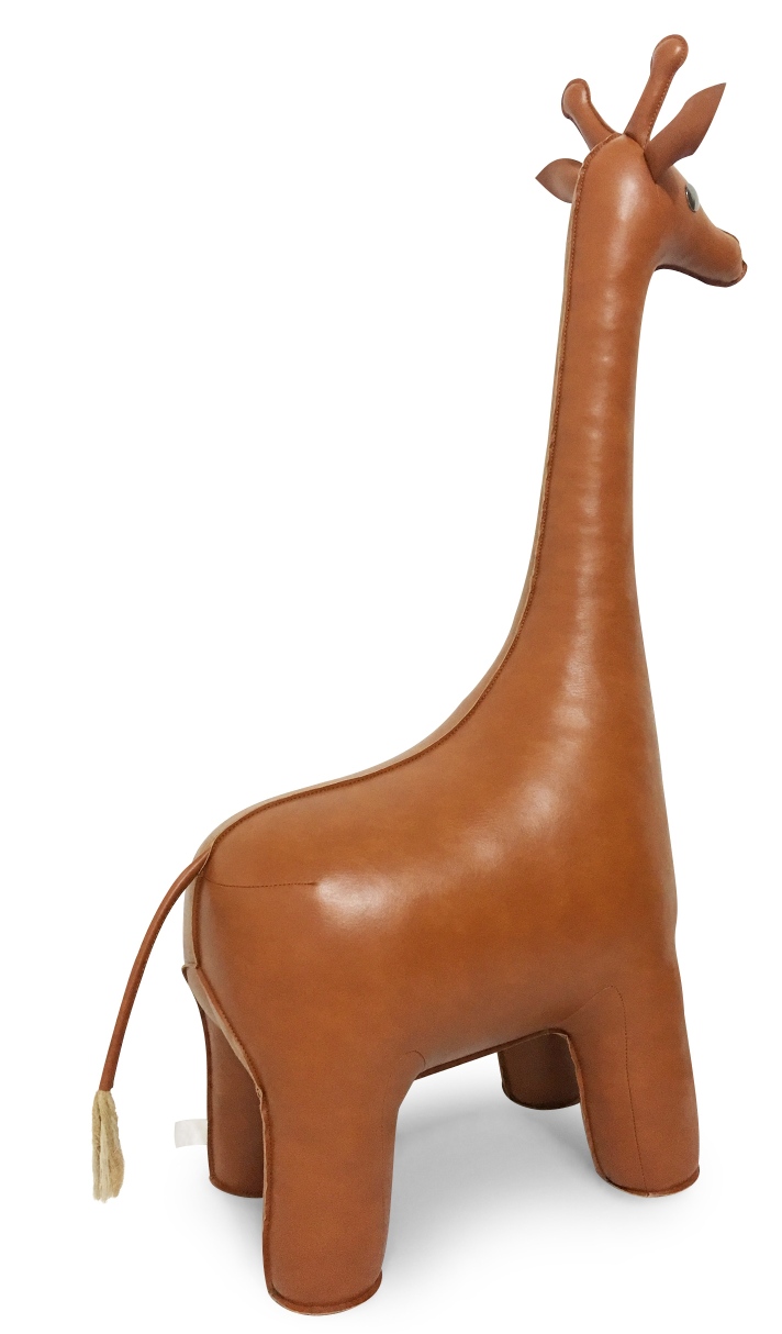 Animal en cuir XXL Butoir de porte Girafe Züny 