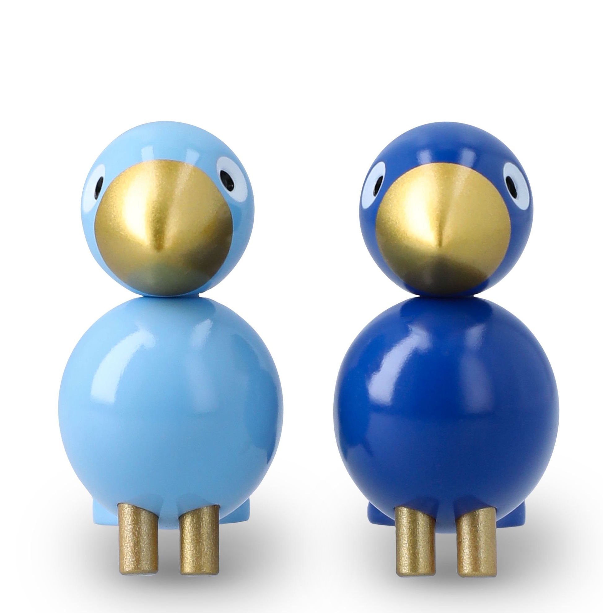 Oiseaux d'hiver, ensemble bleu Liliput/bleu clair Kay Bojesen