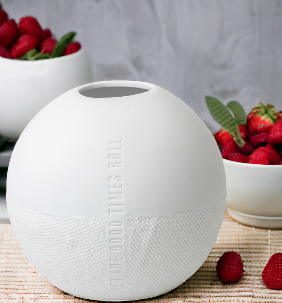 Formsprache Vase Let the Good Times Roll Räder
