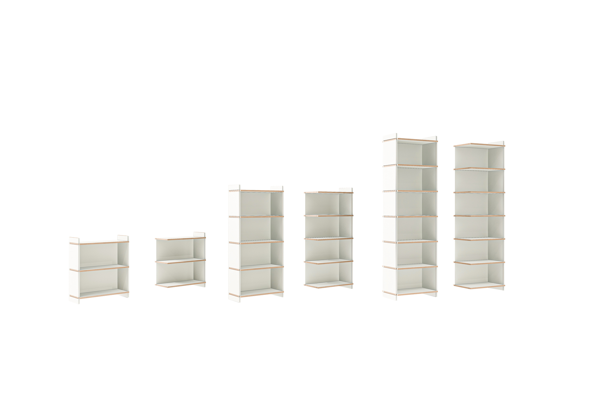 Mehrfach étagère module complémentaire double Tojo