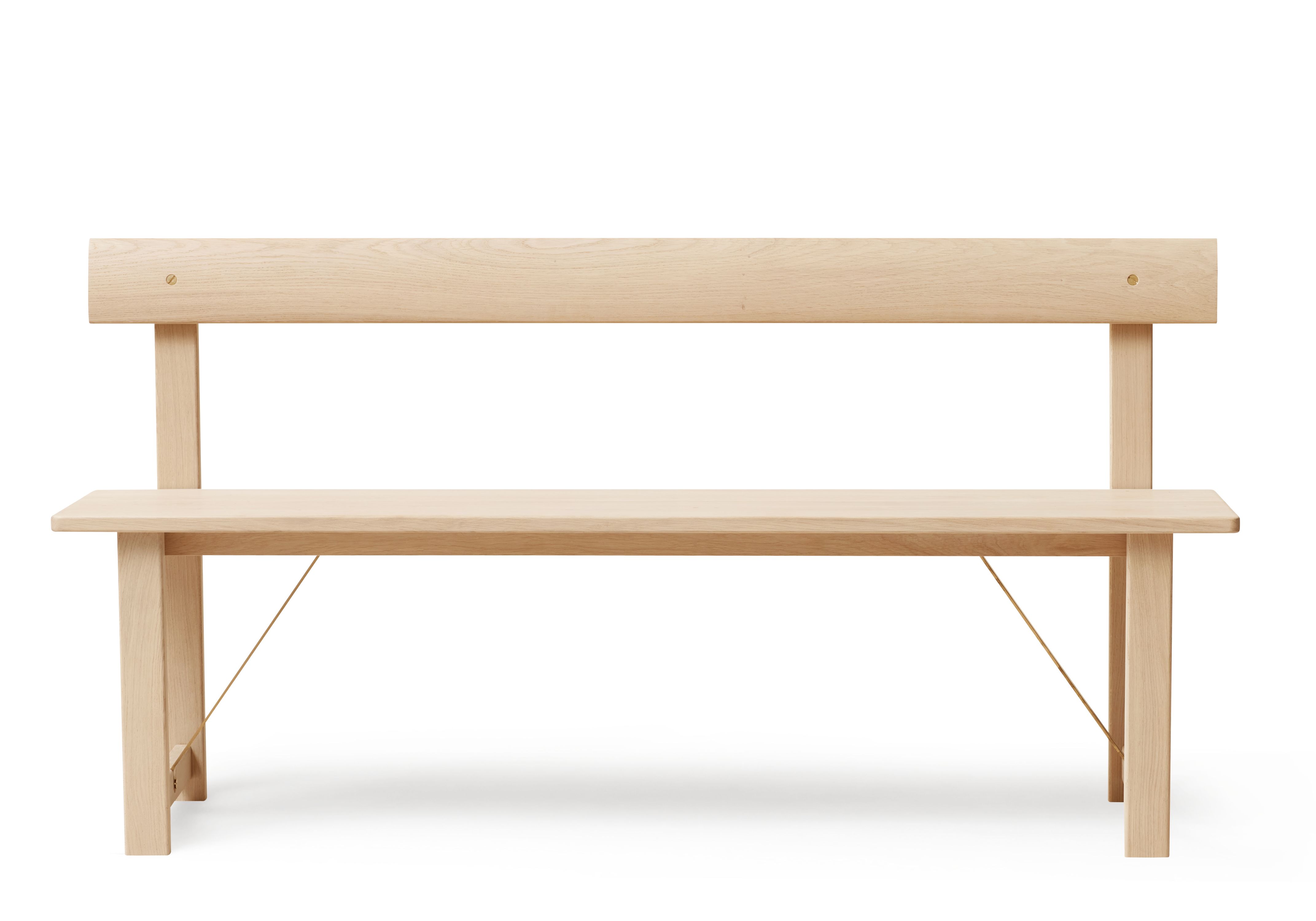 Position banc chêne blanc huilé Form & Refine