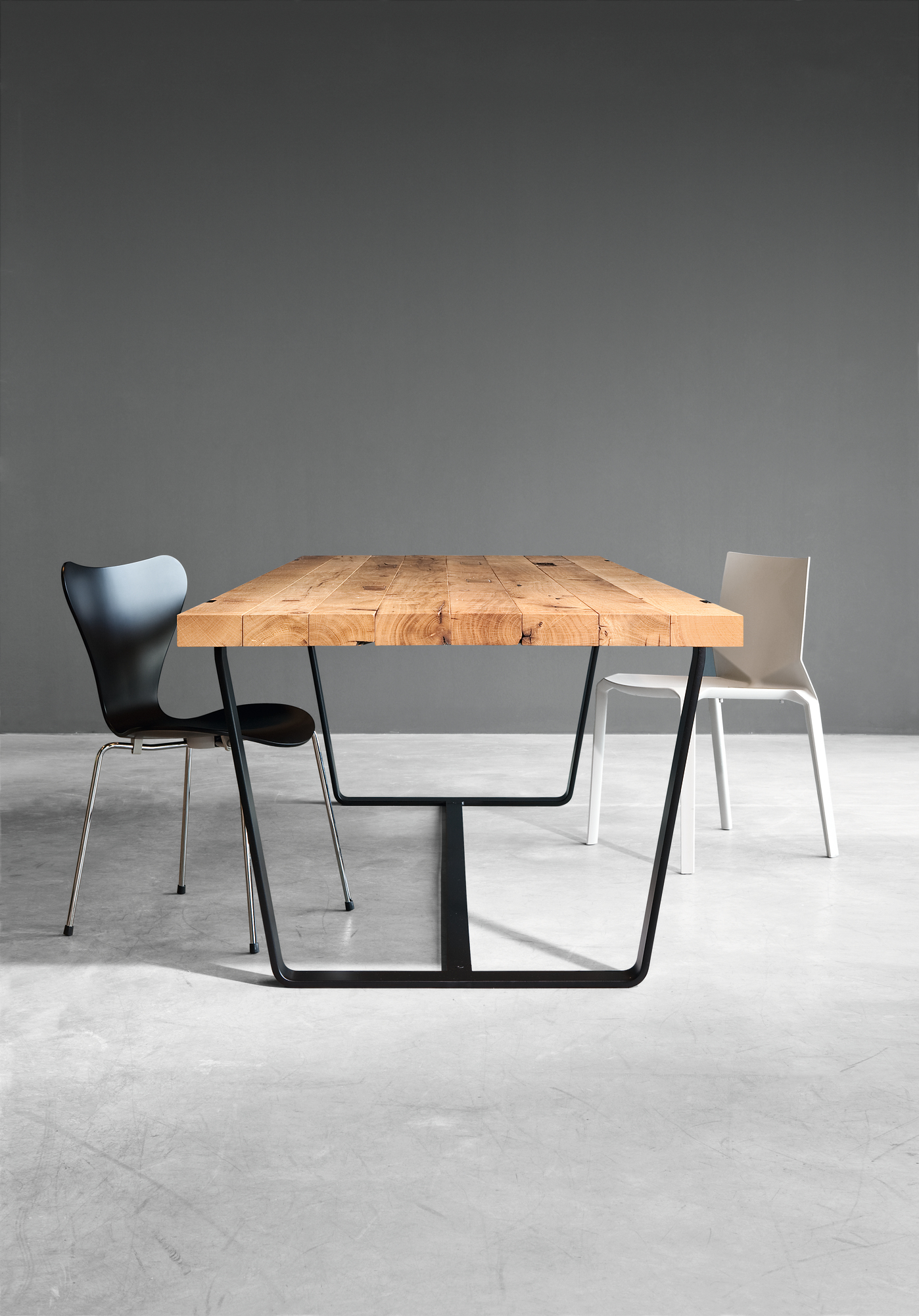 BB 11 Clamp table oak raw/oiledJanua