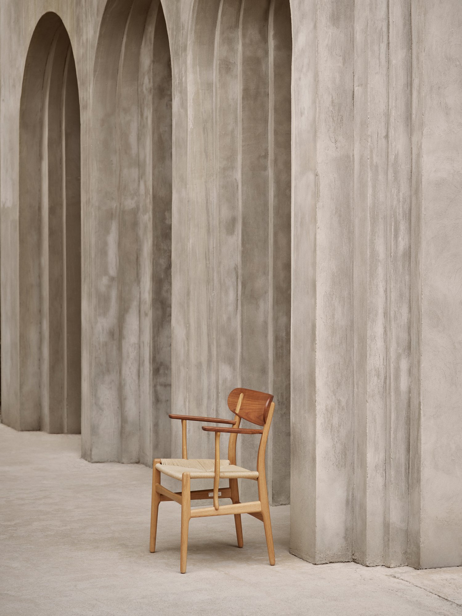 CH26 chaise en bois tresse naturelle/chêne savonné Carl Hansen &amp; Søn