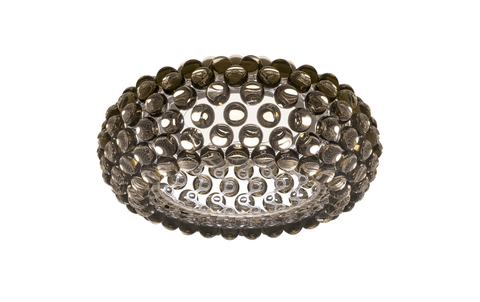 Caboche Plus Soffitto Plafonnier Gris Foscarini