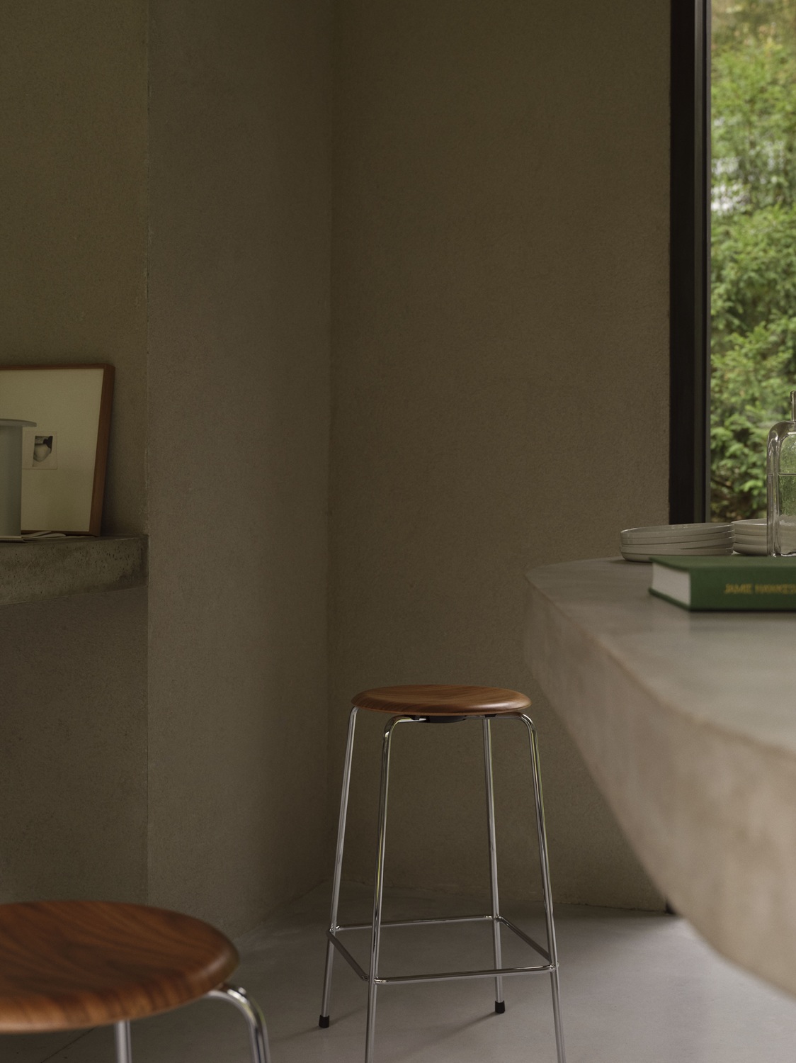 High Dot Counter stool Tabouret Fritz Hansen