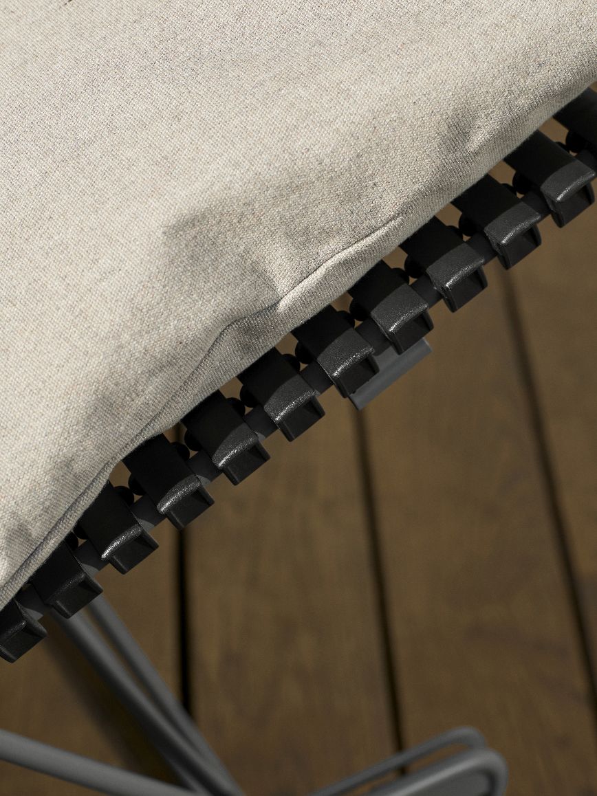 Click Chaise Longue ajustable Bain de soleil extérieur HOUE