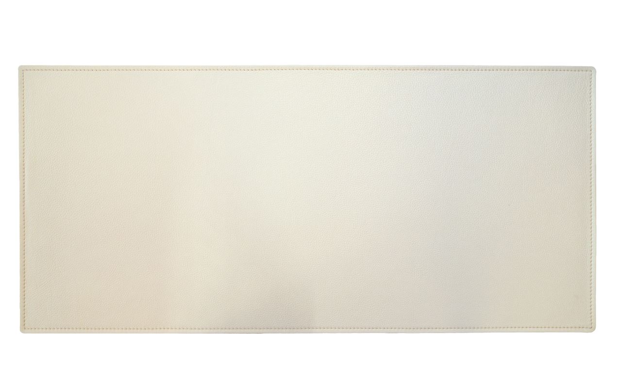 Housse en cuir pour USM Conteneur à roulettes 50x39,5 cm Leather on Top Blanc