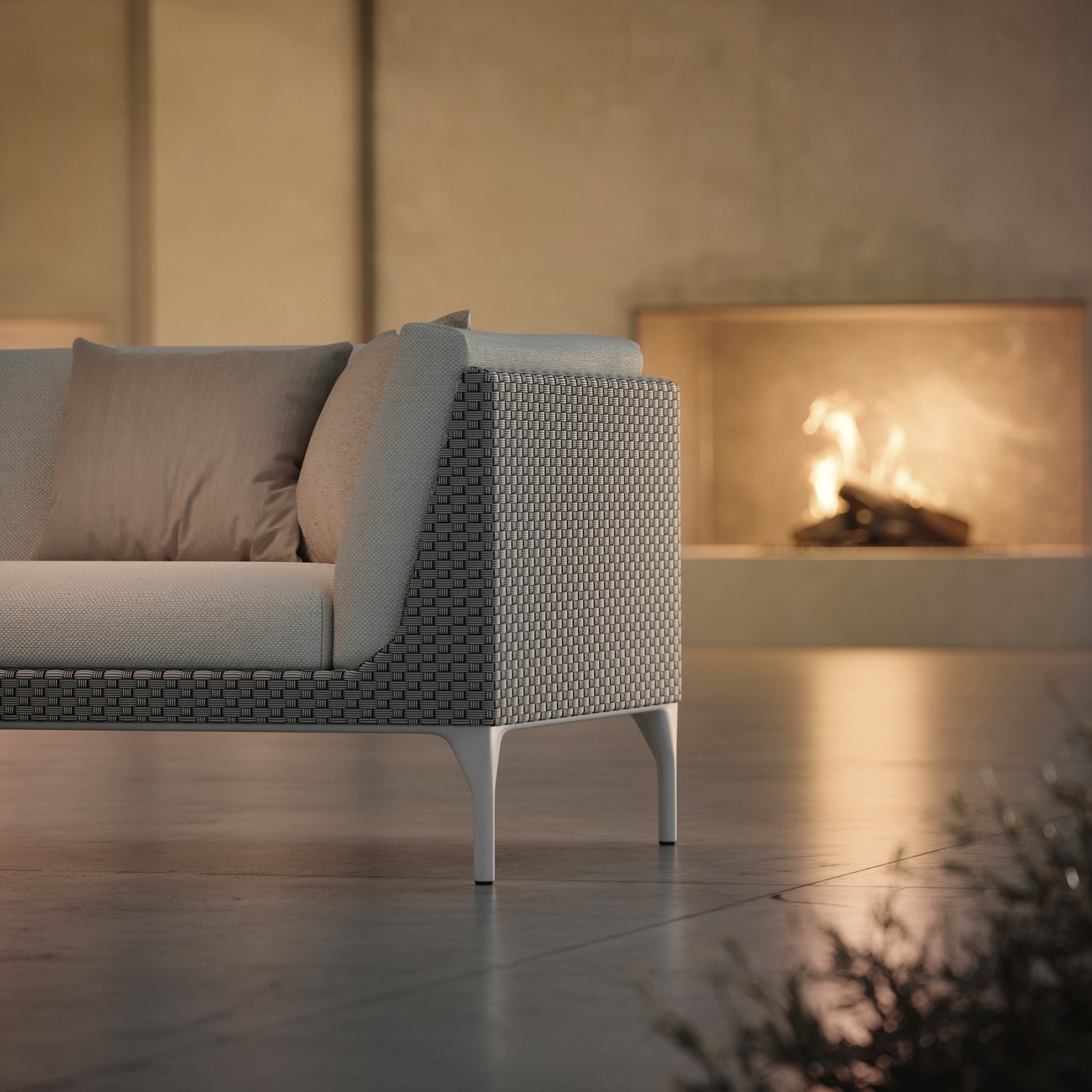 Mu Sofa Canapé 4 places Dedon