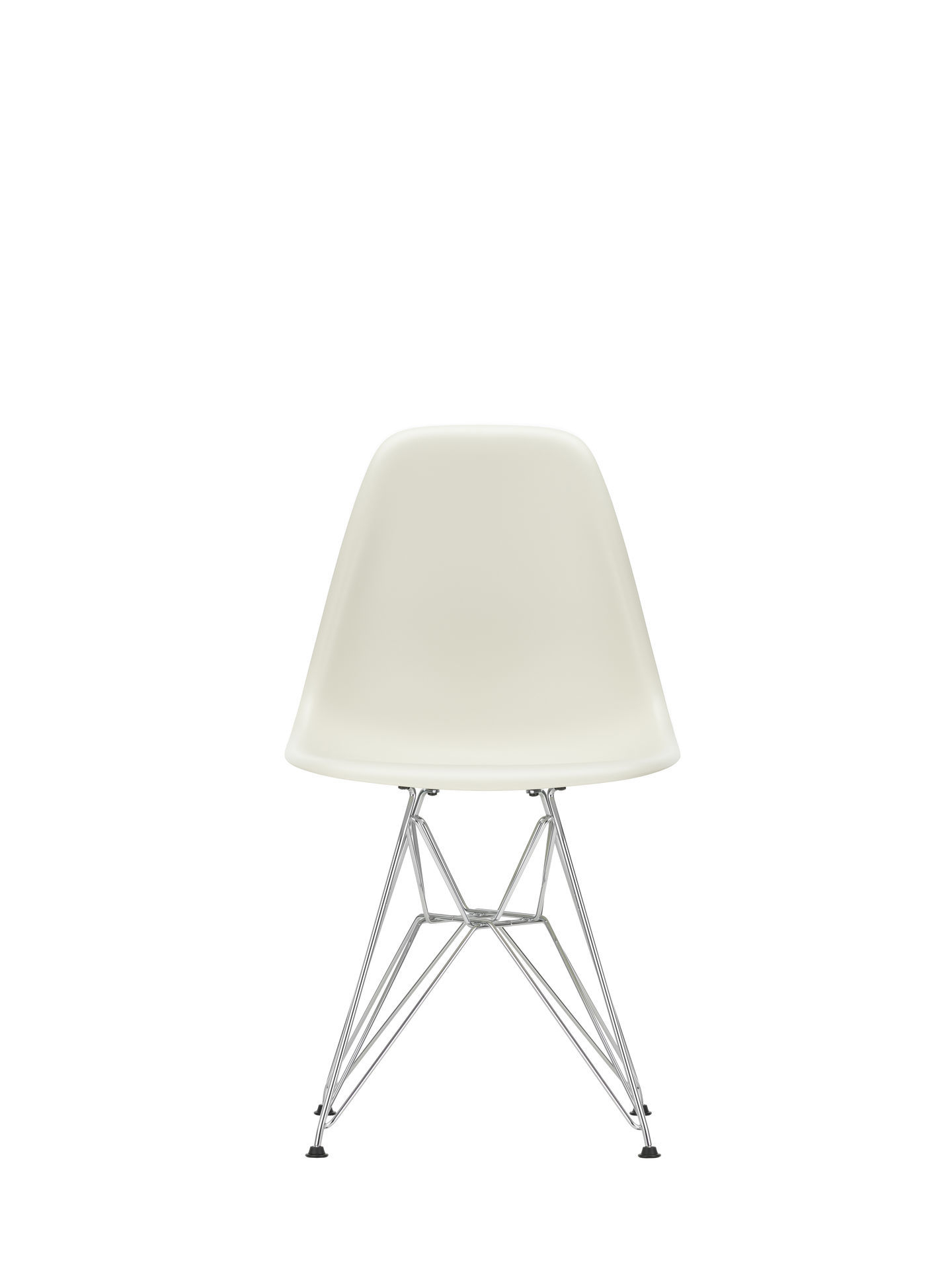 Eames Plastic Side Chair DSR Chaise Vitra Noir-Forest
