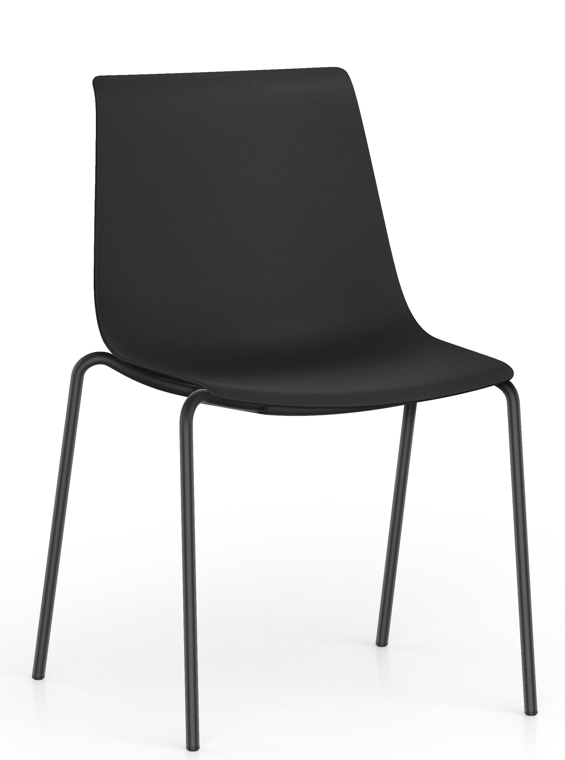 Shuffleis chaise visiteur quatre pieds Interstuhl