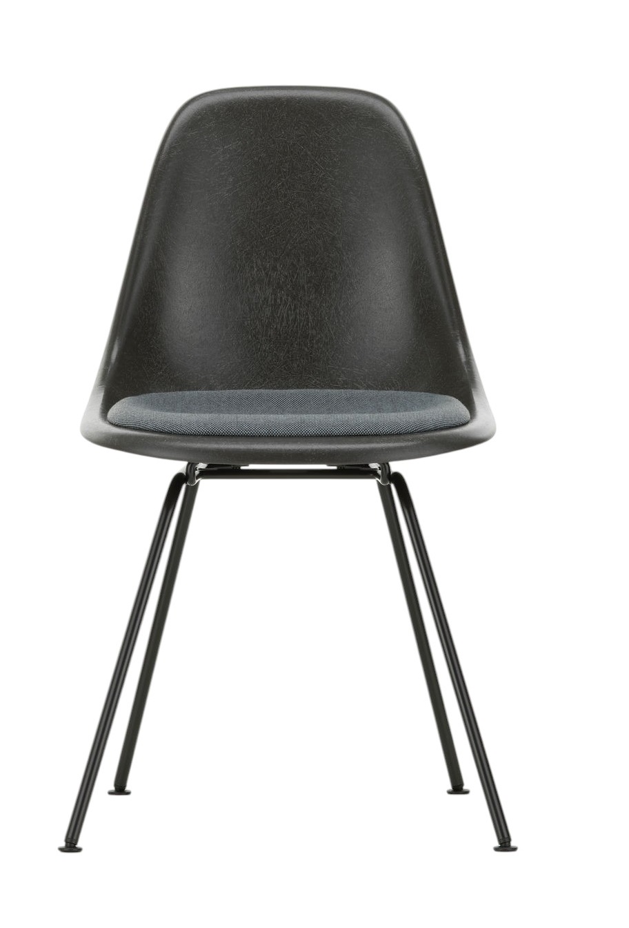 Eames Fiberglass Chair DSX chaise avec coussin d'assise Vitra