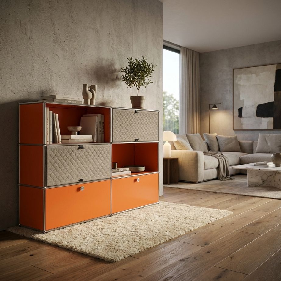 Buffet USM Haller M66 avec panneaux souples - LIVRAISON RAPIDE 