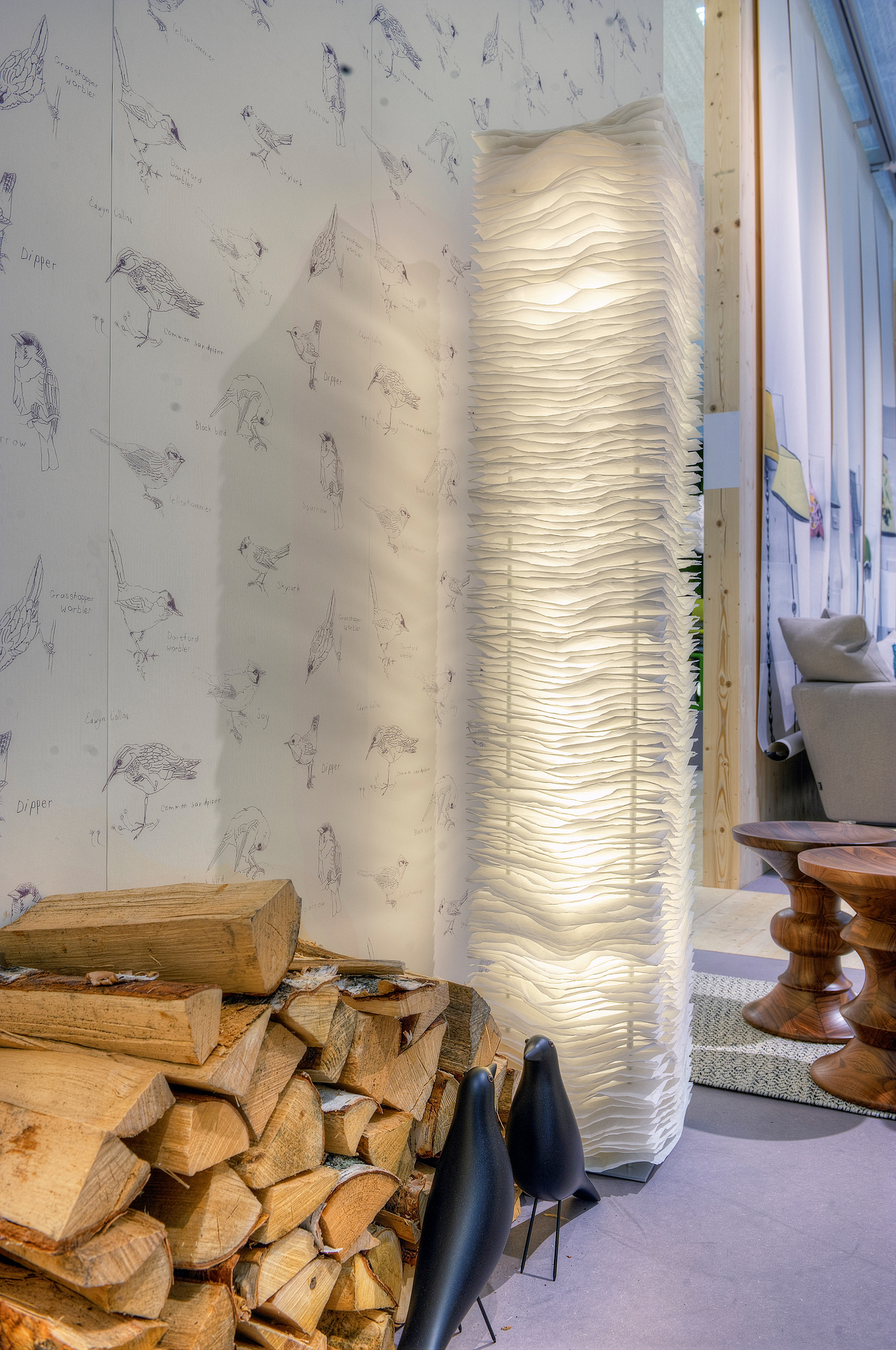 One by one lampadaire Belux