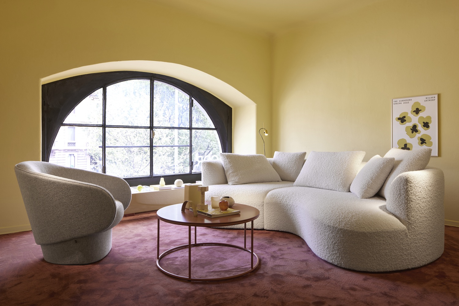 Canapé Siwa petit avec chaise longue Cor