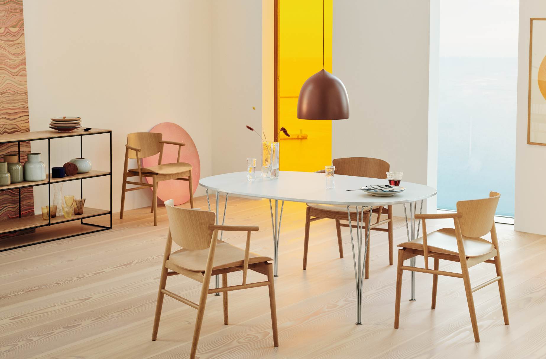Tableau Super Série Elliptique Fritz Hansen