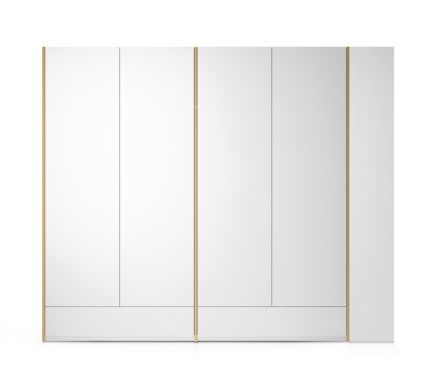 MODULAR PLUS Armoire Combinaison armoire double avec 2 tiroirs et armoire annexe à droite Müller Möbelwerkstätten