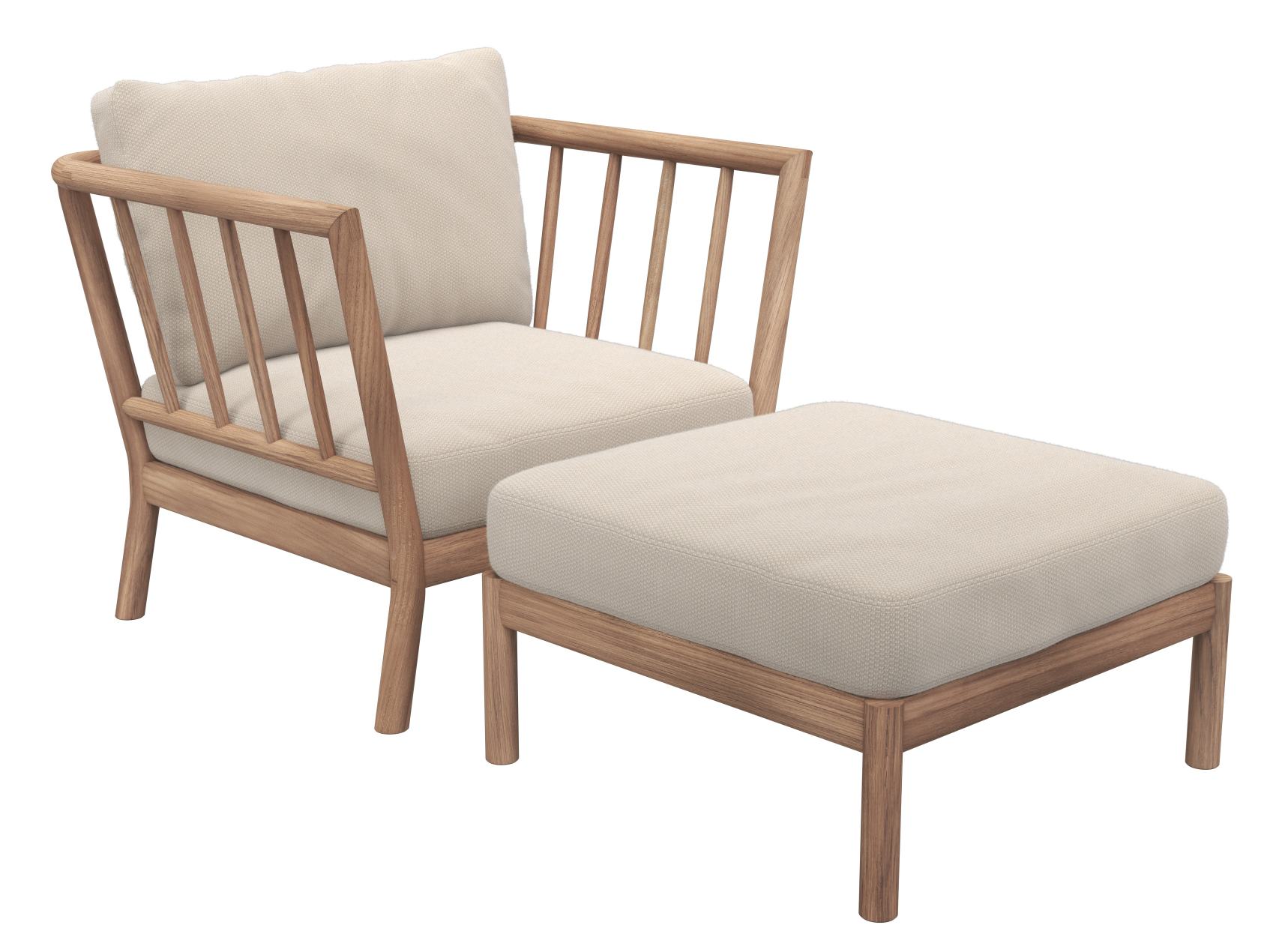 Tradition Pouf tabouret H 40 cm Skagerak by Fritz Hansen