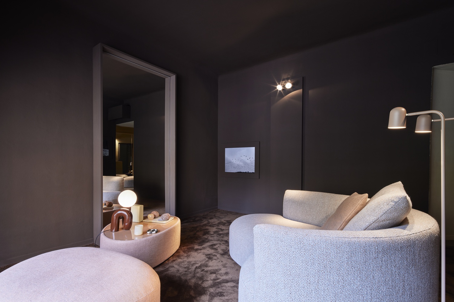 Canapé Siwa petit avec chaise longue Cor