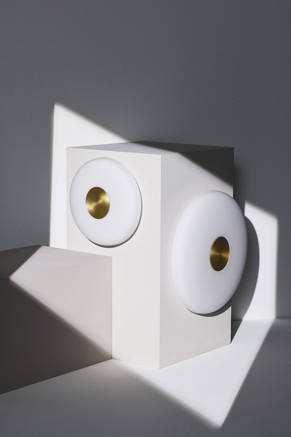 Glint Glass opal Wall lamp Applique murale Northern