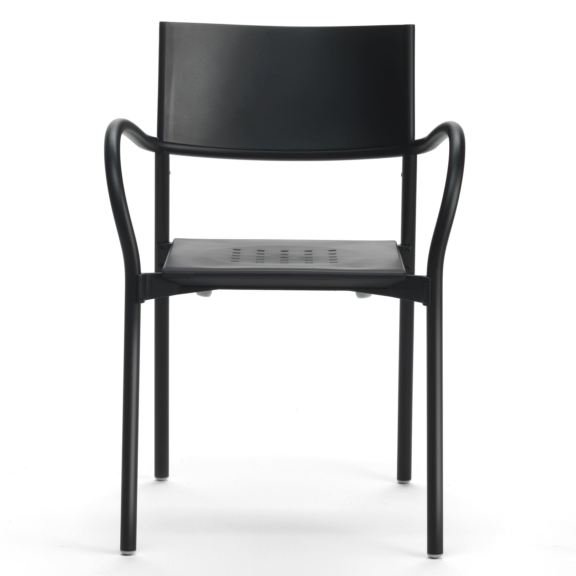 Breeze Stuhl Segis Noir Aluminium mat