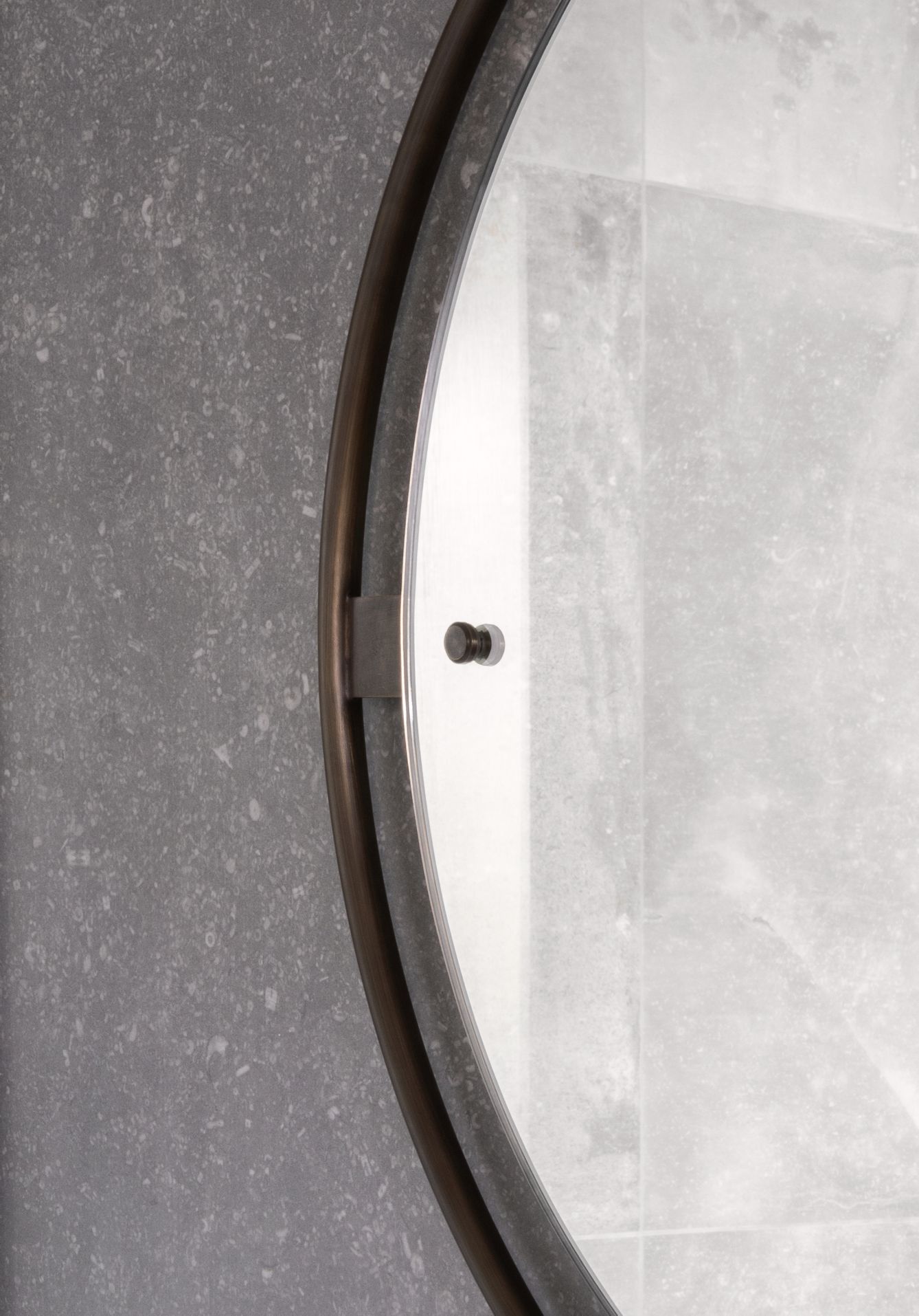 Miroir Nimbus en laiton bronzé Audo Copenhagen OFFRE SPECIALE