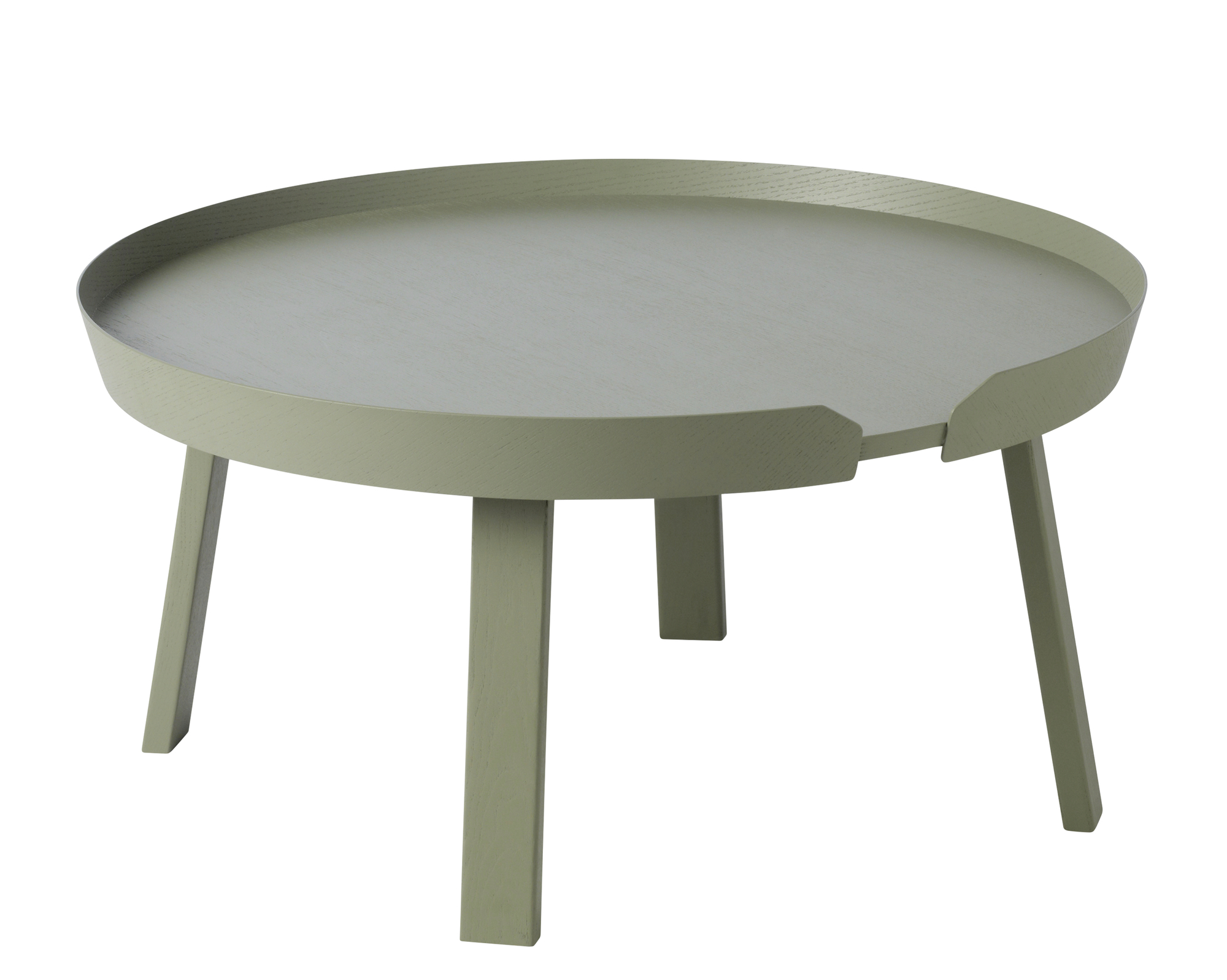 Around Coffee Table Large Chêne Table basse Muuto Around Coffee Table Large Chêne Table basse Muuto