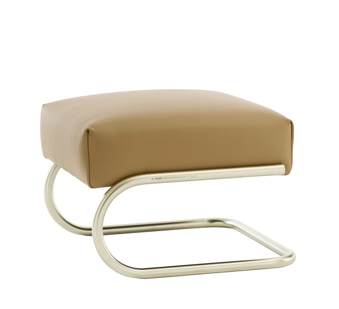 JS. Thonet by Jil Sander S 411 H / S411 H Pouf Nordic Thonet