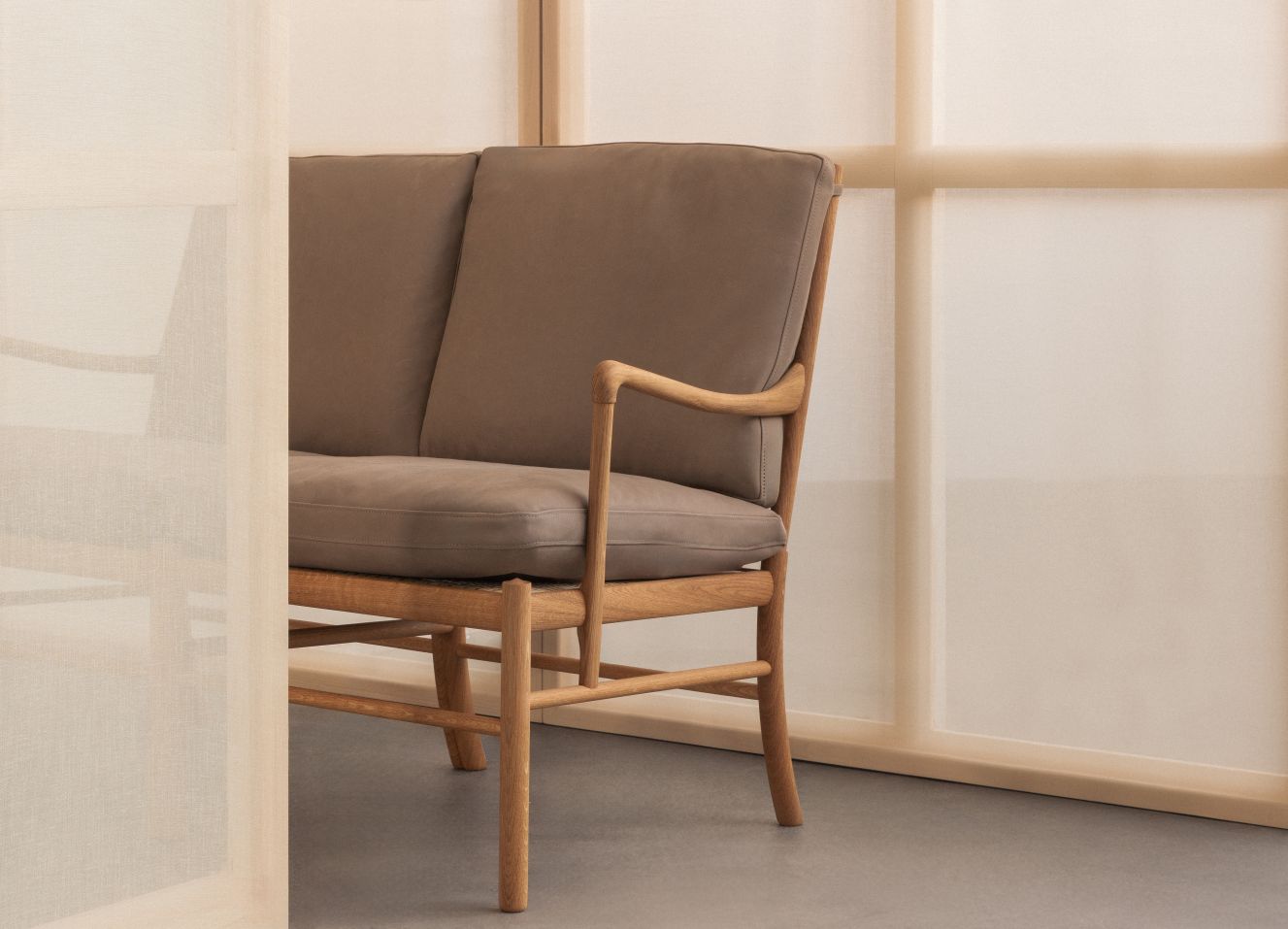 OW149-2 Colonial Canapé 2 places Carl Hansen & Søn